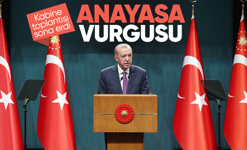 Cumhurbaşkanı Erdoğan Kabine sonrası açıklama yaptı