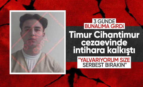Timur Cihantimur cezaevinde intihara teşebbüs etti