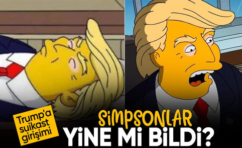 Simpsonlar yine bildi! Trump’ın “Suikast Girişimini” önceden haber verdi